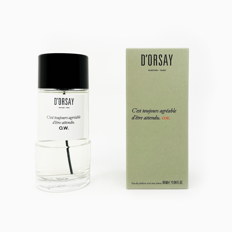 D'Orsay Cest Toujours Agreable Detre Attendu. O.W. Eau de Parfum 90ml Product and Box