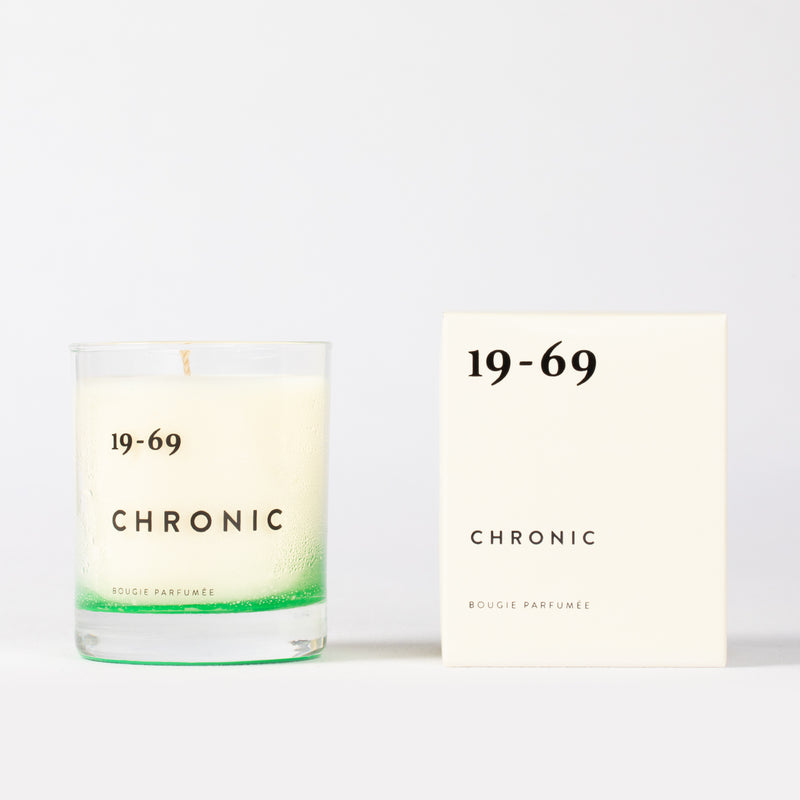 19-69 Chronic Candle 200g Product and Box