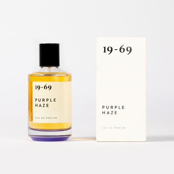 19-69 Purple Haze Eau de Parfum 100ml Product and Box