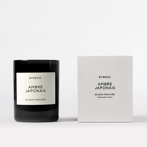 Byredo Ambre Japonais Candle 240g Product and Box