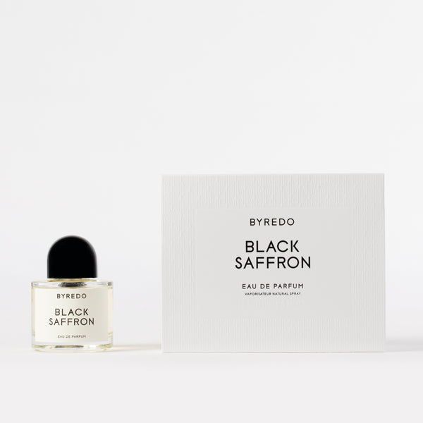 Byredo Black Saffron Eau de Parfum 50ml Product and Box