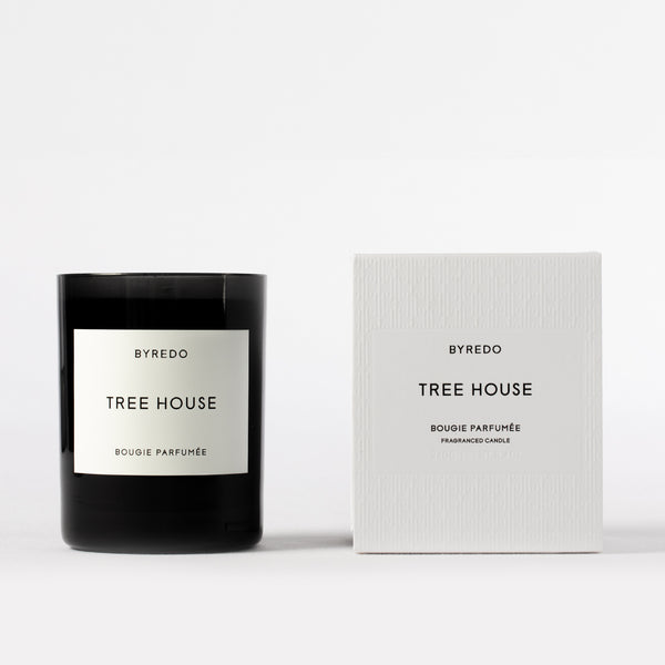 Byredo Tree House Candle 240g Product and Box